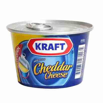 Kraft Processed Cheddar Cheese Tin 190 gm